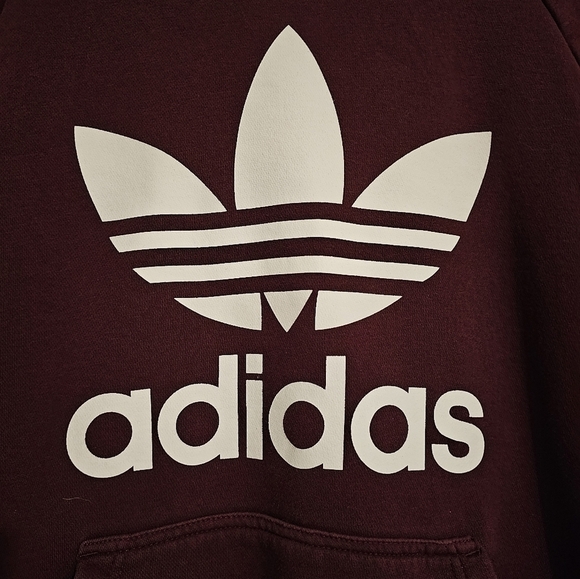 Adidas Men's Hooded Sweatshirt sz large - Picture 2 of 3